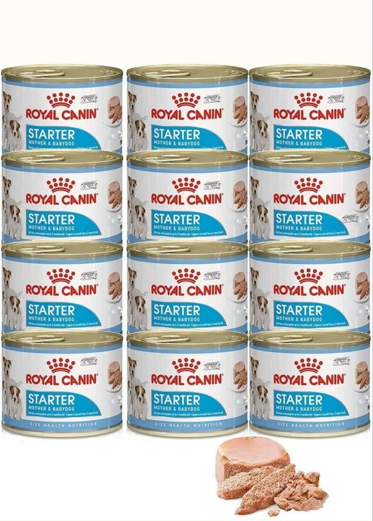 Royal Canin Mother & babydog mousse 12x195 gram, Dieren en Toebehoren, Dierenvoeding, Ophalen of Verzenden