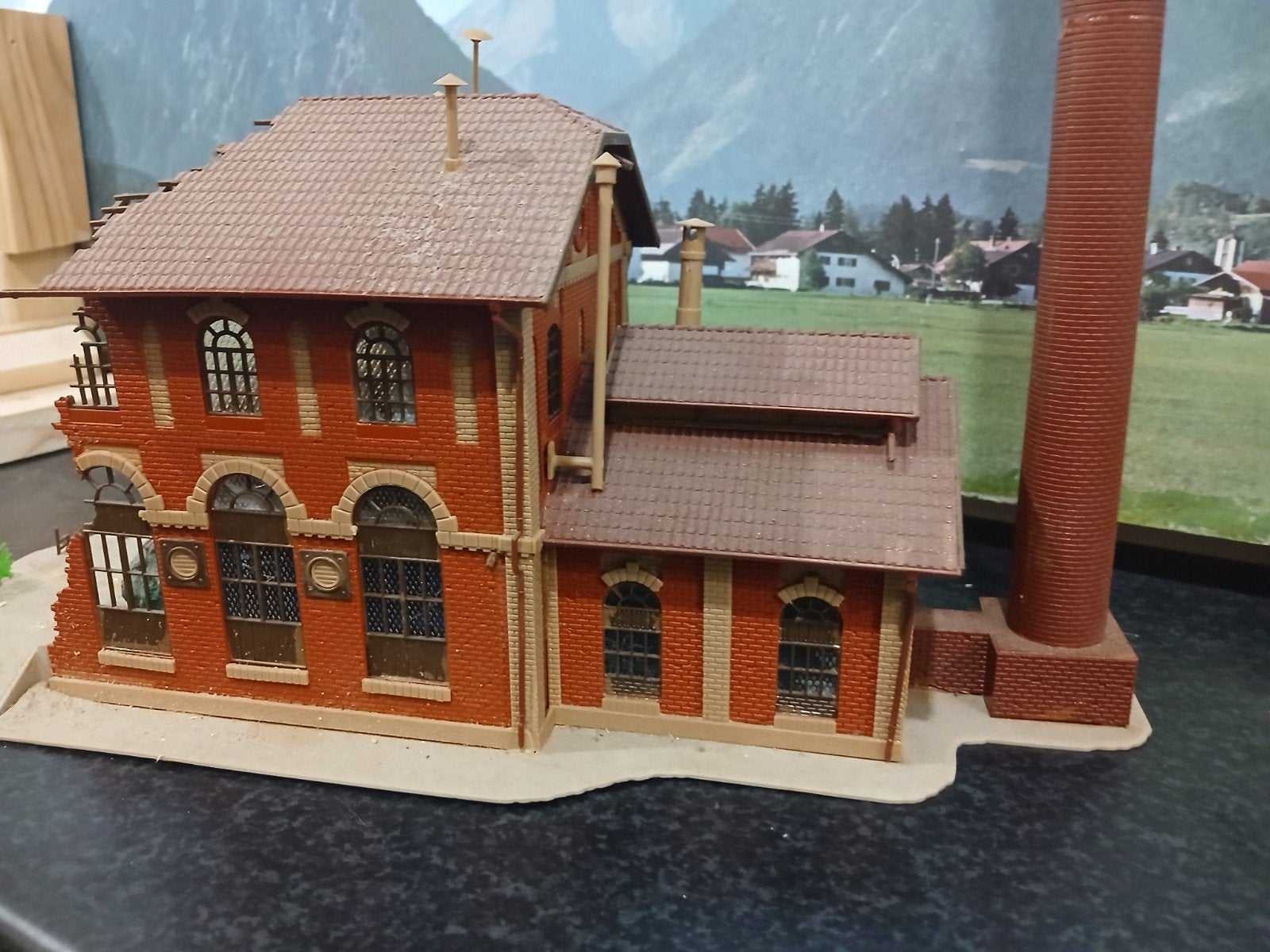 Vollmer H0 Huisje - Brouwerij met Schade, Ophalen of Verzenden