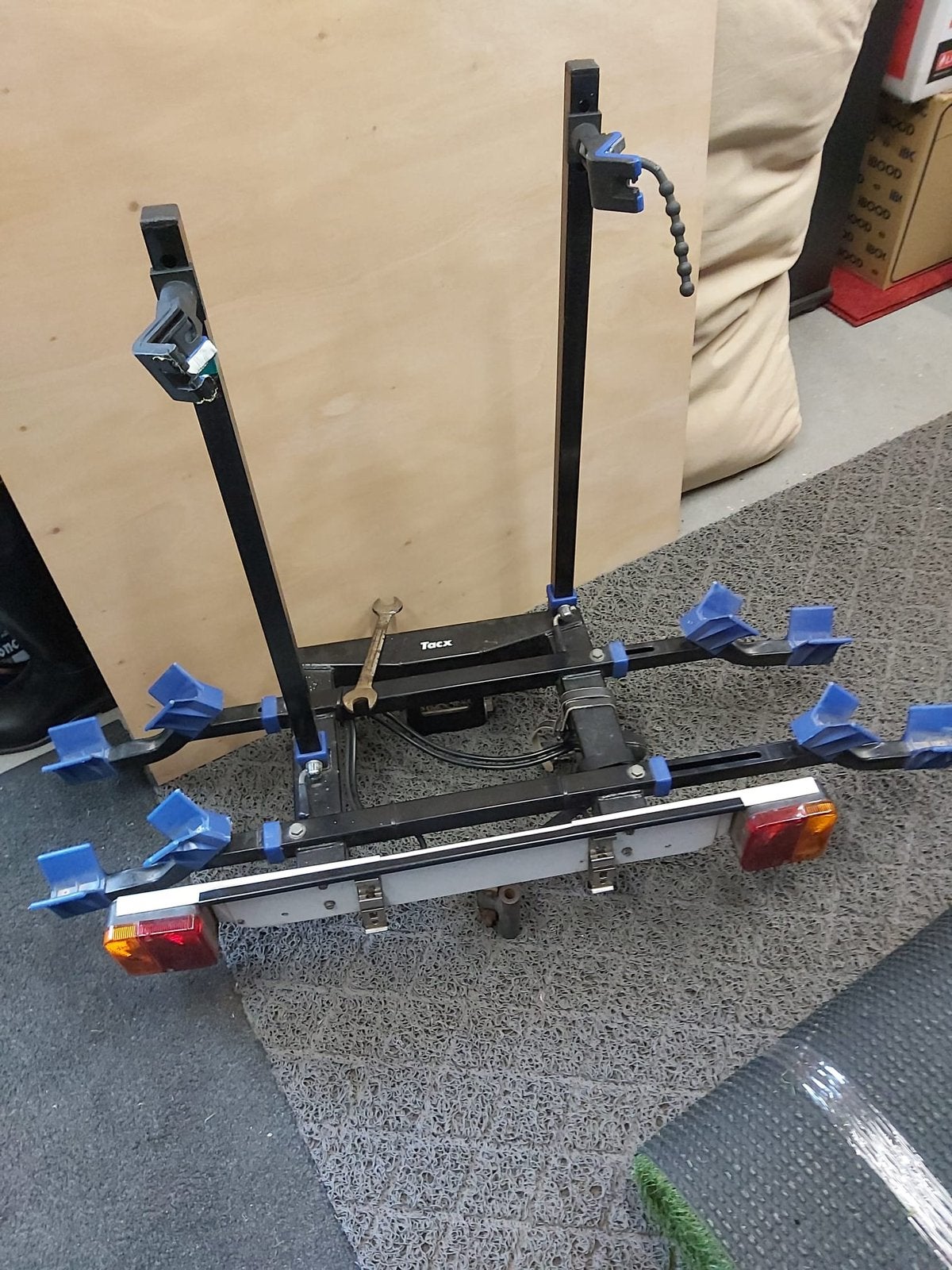 Tacx fietsendrager, Auto diversen, Ophalen, 2 fietsen, Gebruikt, Trekhaakdrager