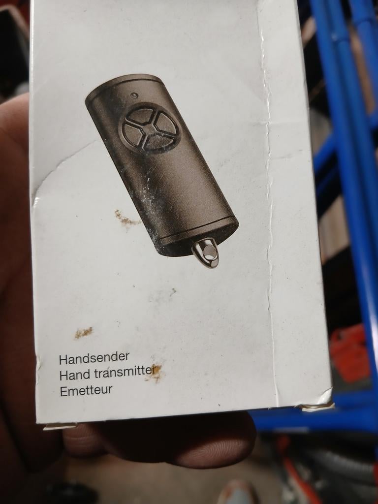 Afstandsbediening garagedeuropener, Ophalen of Verzenden, Nieuw