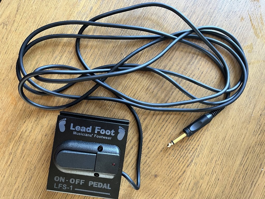 Lead Foot pedal LFS-1, Ophalen of Verzenden, Zo goed als nieuw, Overige typen