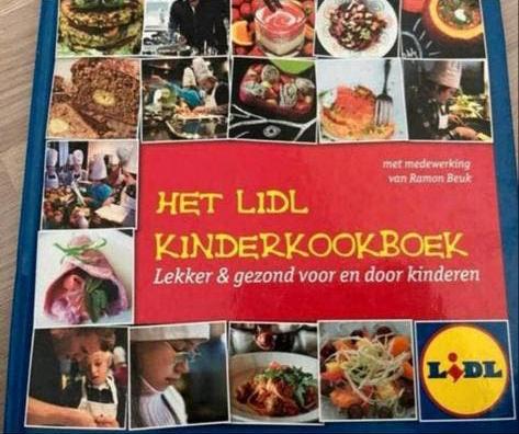 Lidl Kinderkookboek Lekker & Gezond - Ramon Beuk, Boeken, Ophalen of Verzenden, Zo goed als nieuw, Ramon Beuk