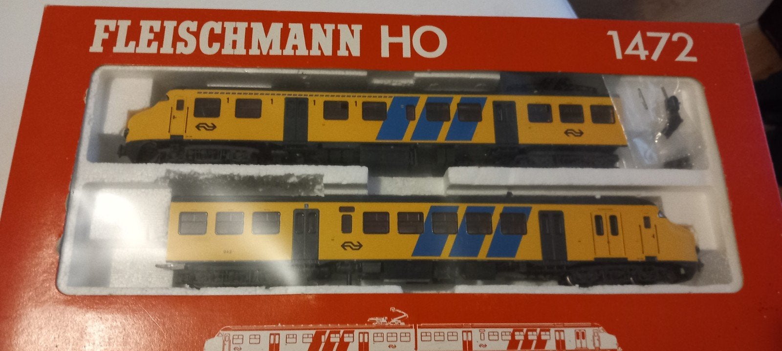 Te koop fleischmann ns plan v  ho Wisselstroom Digitaal, Hobby en Vrije tijd, Modeltreinen | H0, Verzenden, Zo goed als nieuw