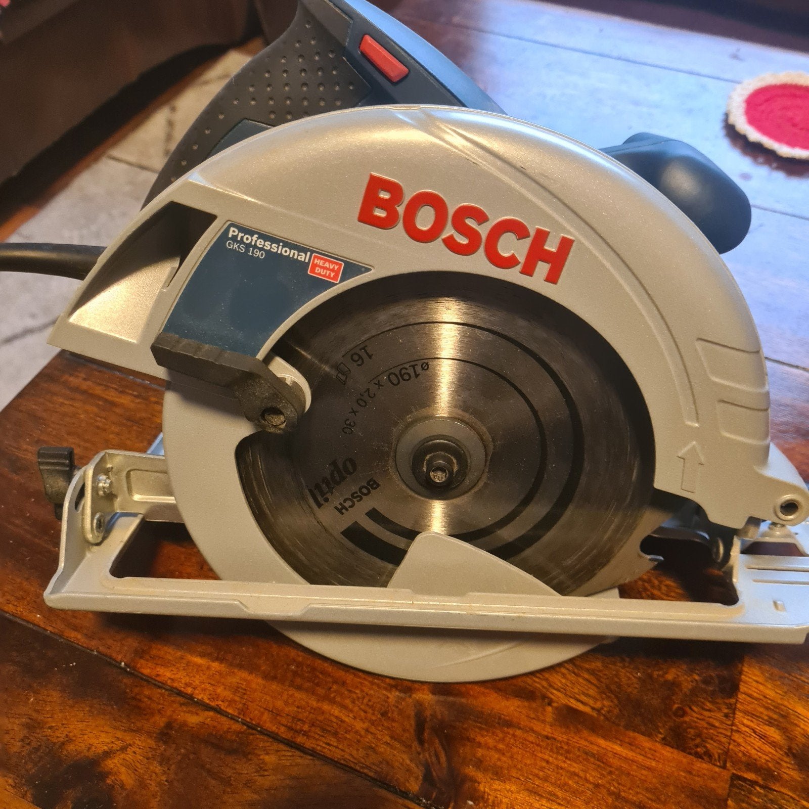 Bosch Professional GKS 190 Cirkelzaag, Doe-het-zelf en Verbouw, Gereedschap | Zaagmachines, Ophalen, Gebruikt, Cirkelzaag, 70 mm of meer