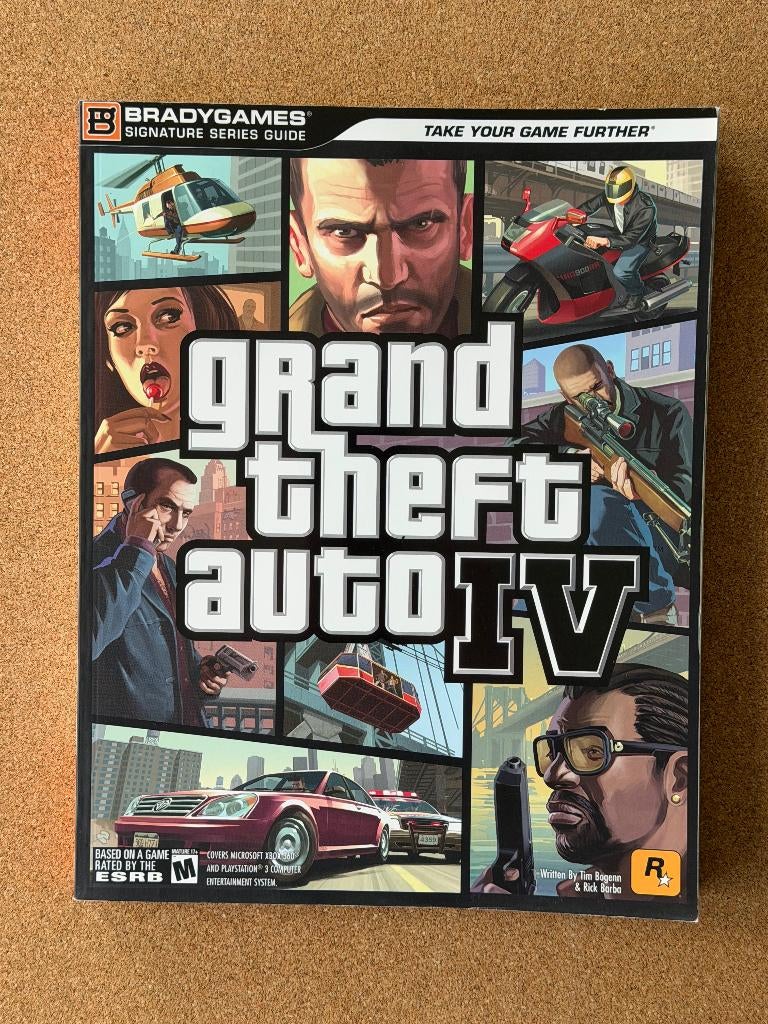 Retro Game Guide GTA IV, Onbekend, Ophalen of Verzenden, Zo goed als nieuw, Overige onderwerpen