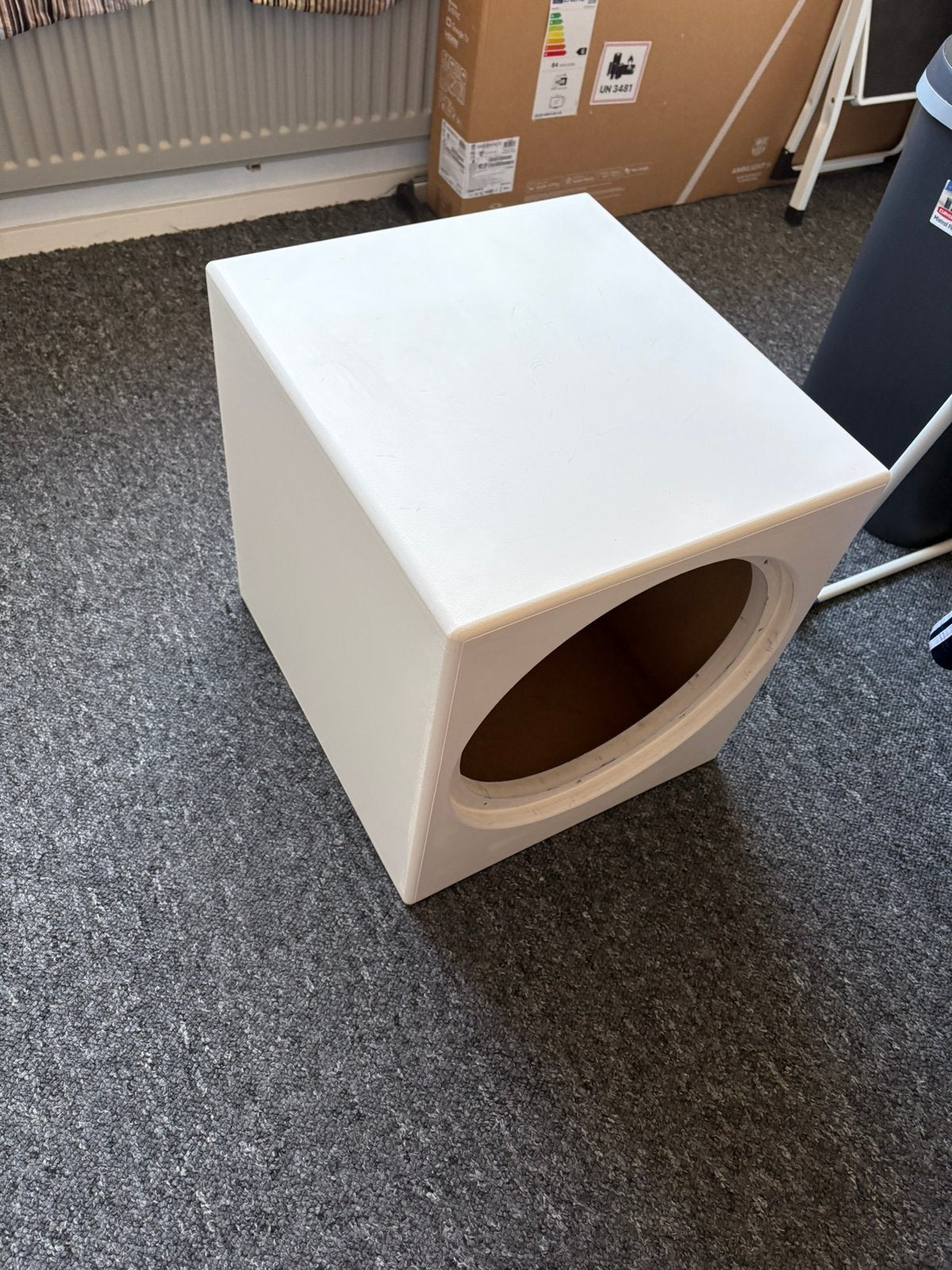Subwooferkast zelfbouw, Gebruikt, Subwoofer, Basreflex, Ophalen