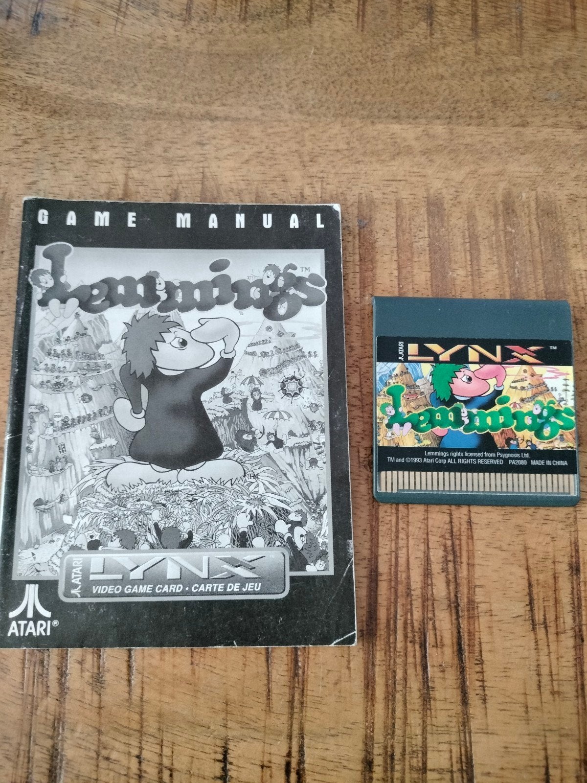 Lemmings - Atari Lynx (Game Card met handleiding), Puzzel en Educatief, 1 speler, Ophalen of Verzenden, Vanaf 7 jaar