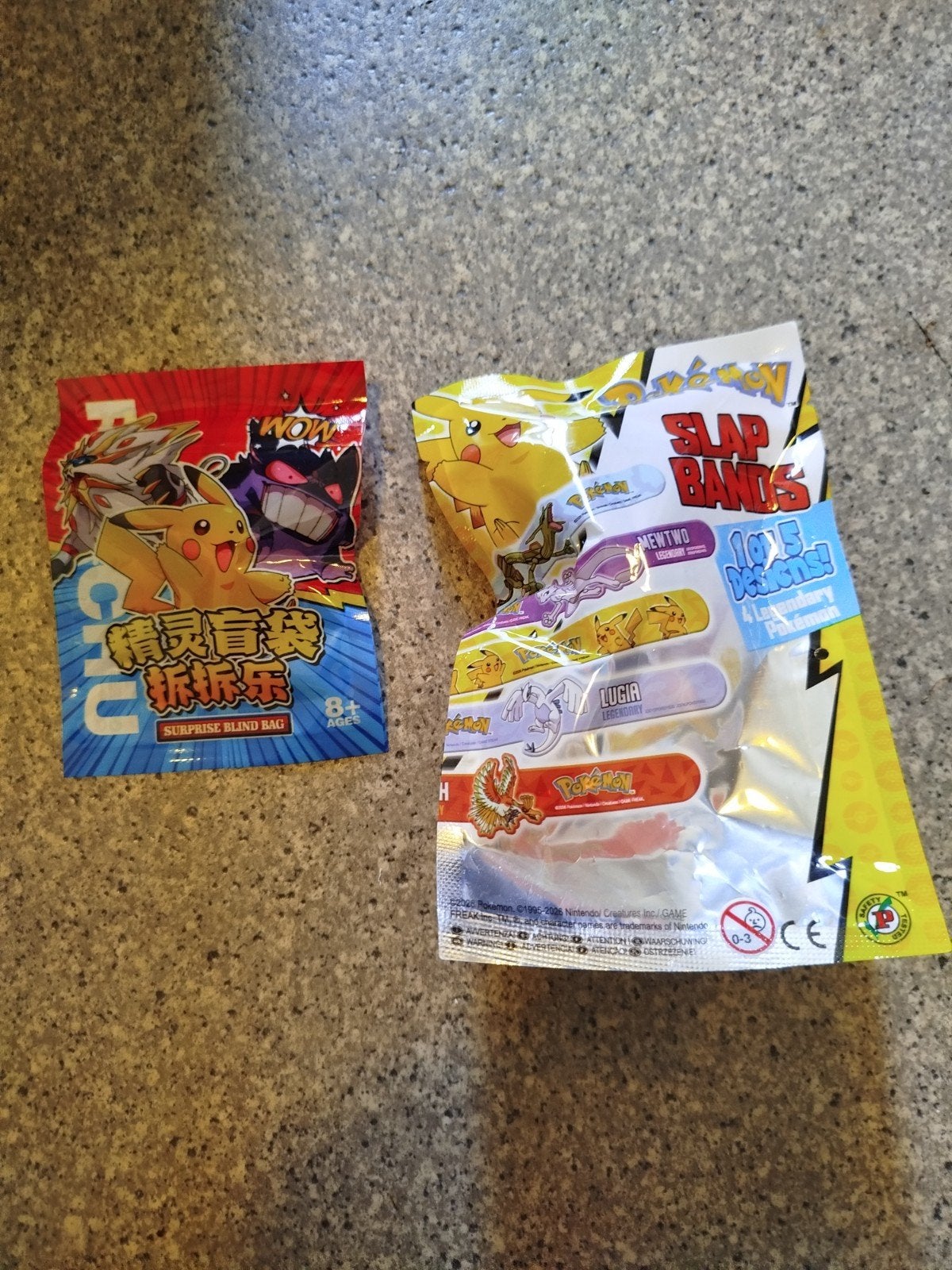 Pokemon Slap Bands en Surprise Blind Bag, Ophalen of Verzenden, Nieuw, Overige typen