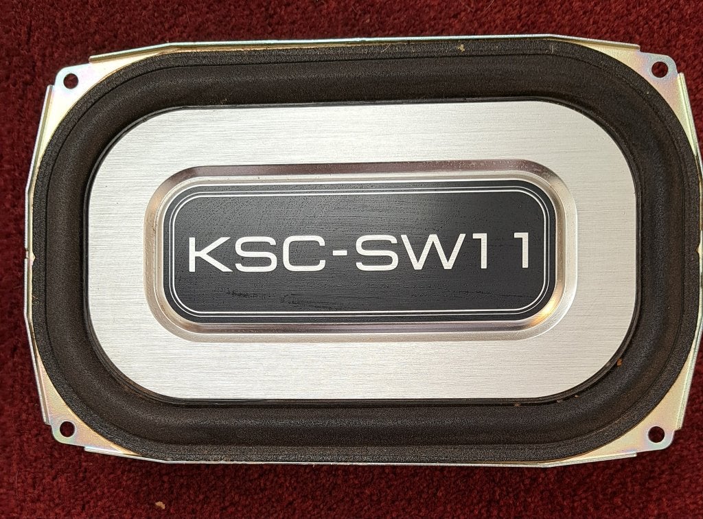 Kenwood KSC-SW11 actieve subwoofer, Ophalen of Verzenden, Gebruikt