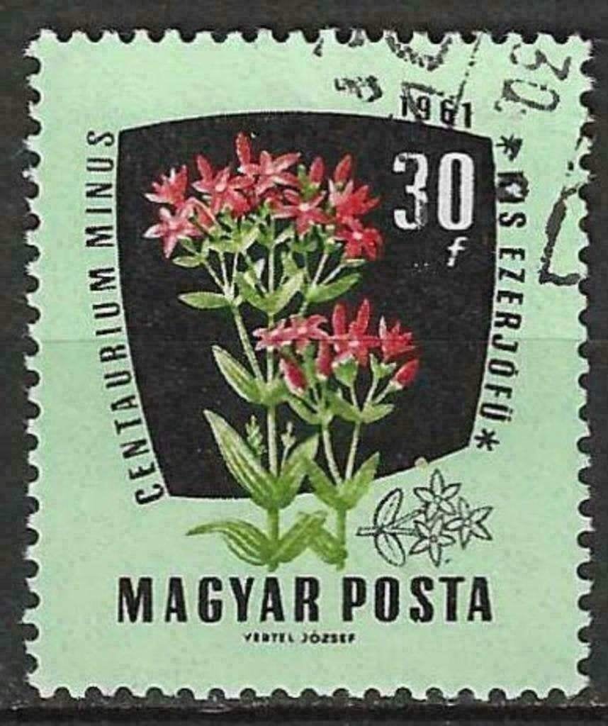 Hongarije 1961 - Yvert 1470 - Verschilende planten (ST), Verzenden, Gestempeld
