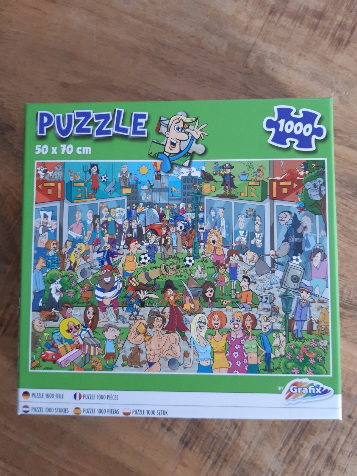 Legpuzzel 1000 stukjes, Hobby en Vrije tijd, Ophalen of Verzenden, 500 t/m 1500 stukjes, Nieuw, Legpuzzel