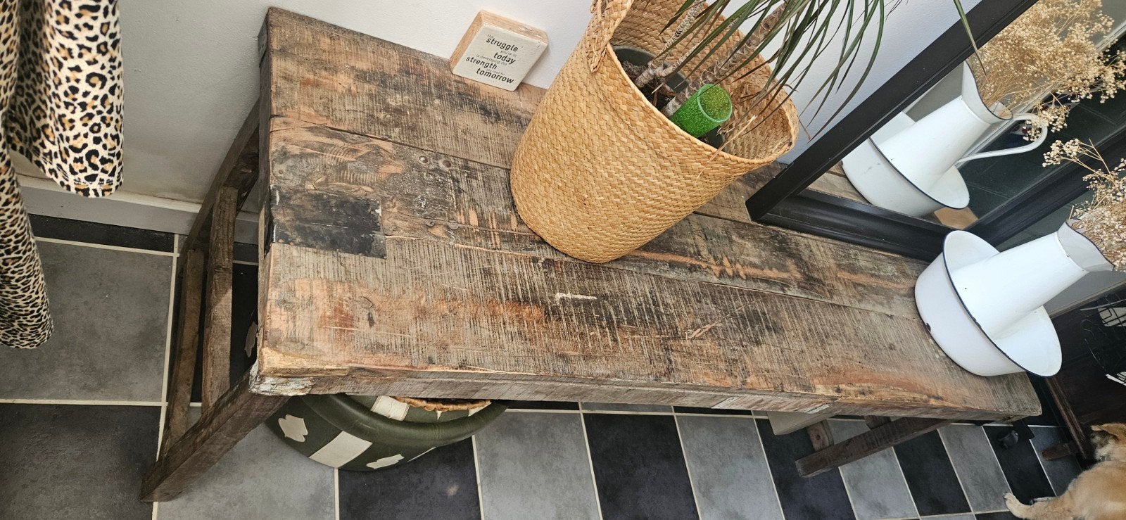 Prachtige Indiase markttafel!, Ophalen