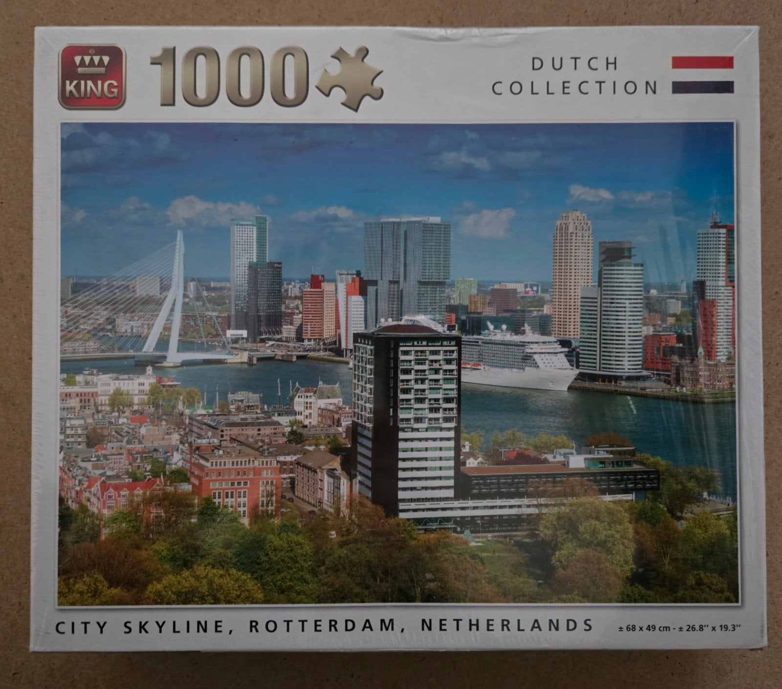 puzzels 3 stuks zgan compleet 1000 stukjes, Ophalen of Verzenden, 500 t/m 1500 stukjes, Zo goed als nieuw