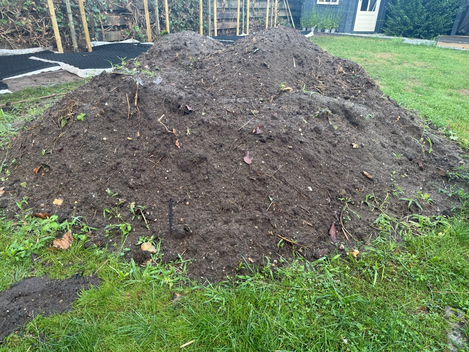 Schone tuinaarde en EUR 25 toe, Tuin en Terras, Zand, Ophalen, Gebruikt, Ophoogzand