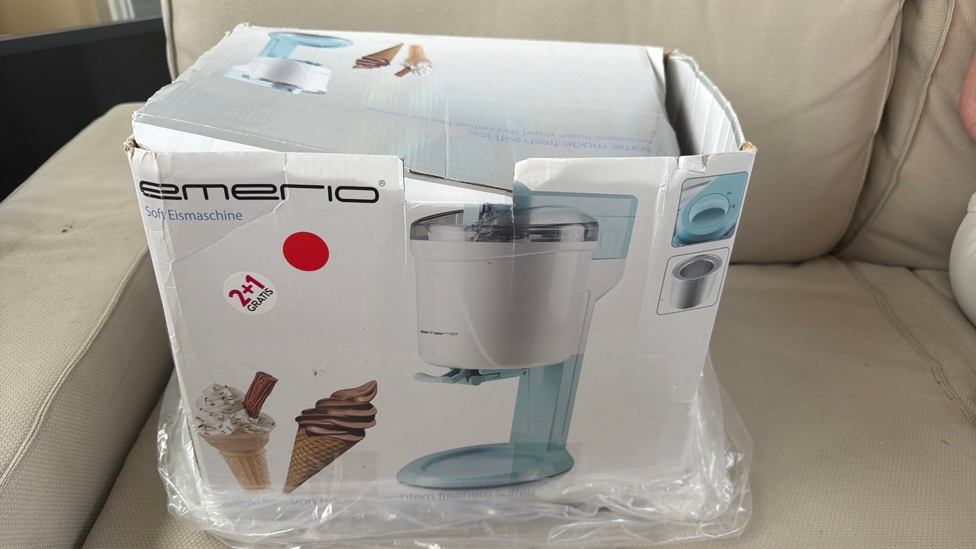 Softijsmachine, Witgoed en Apparatuur, IJsmachines, Ophalen of Verzenden, Nieuw