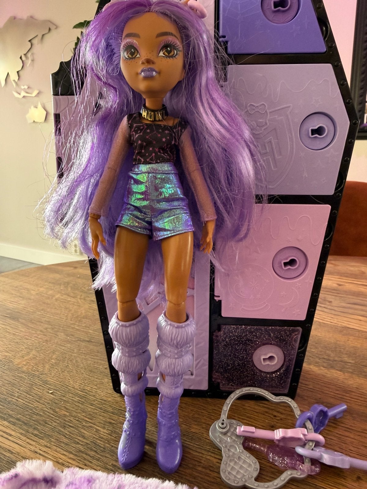 Monster high poppen serie, Ophalen of Verzenden, Zo goed als nieuw, Overige typen