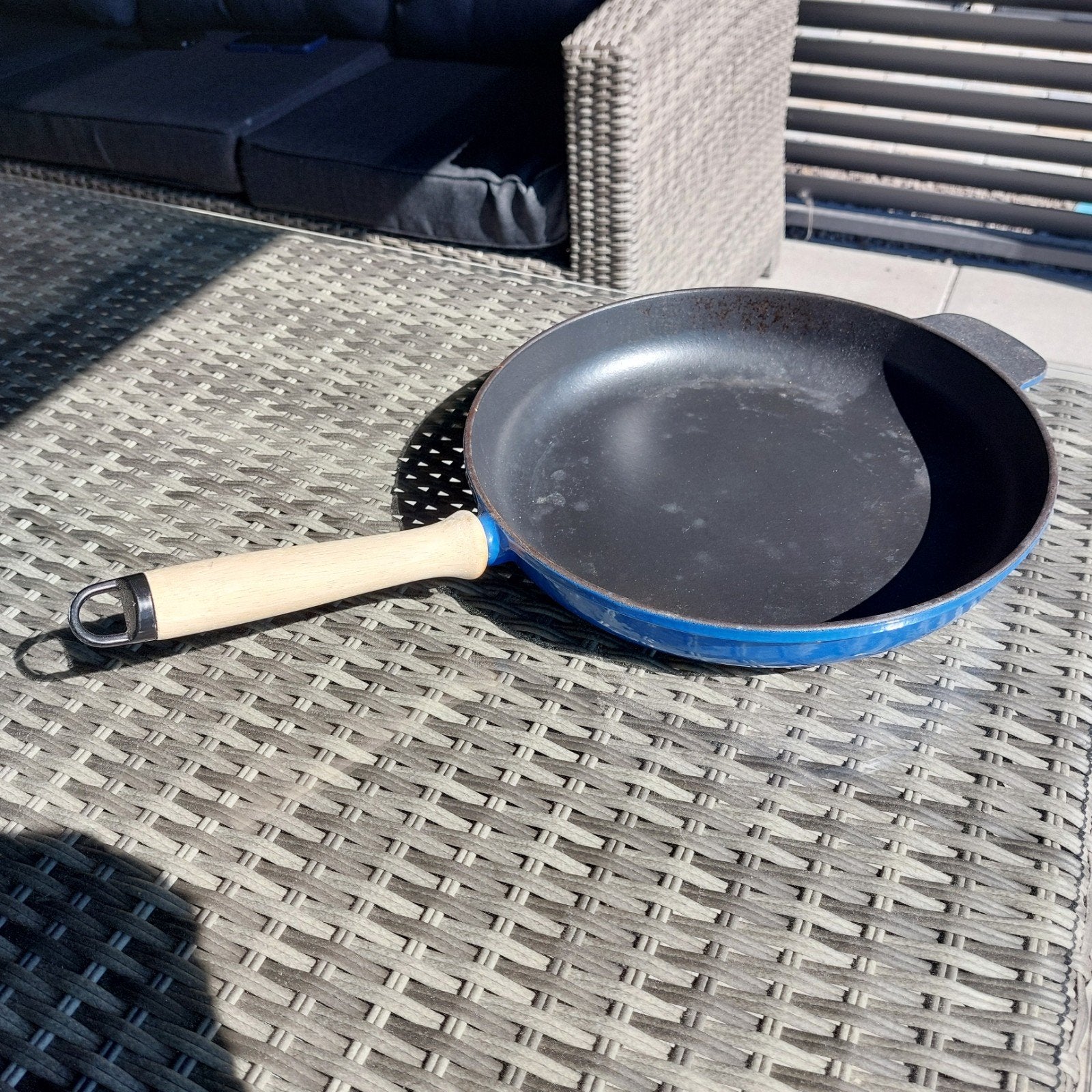 Gietijzeren koekenpan, Ophalen, Gebruikt, Gietijzer