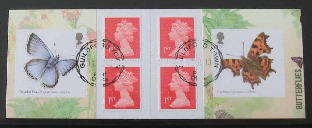 postzegelboekje Engeland, PM 39, gest, Ophalen of Verzenden, Gestempeld