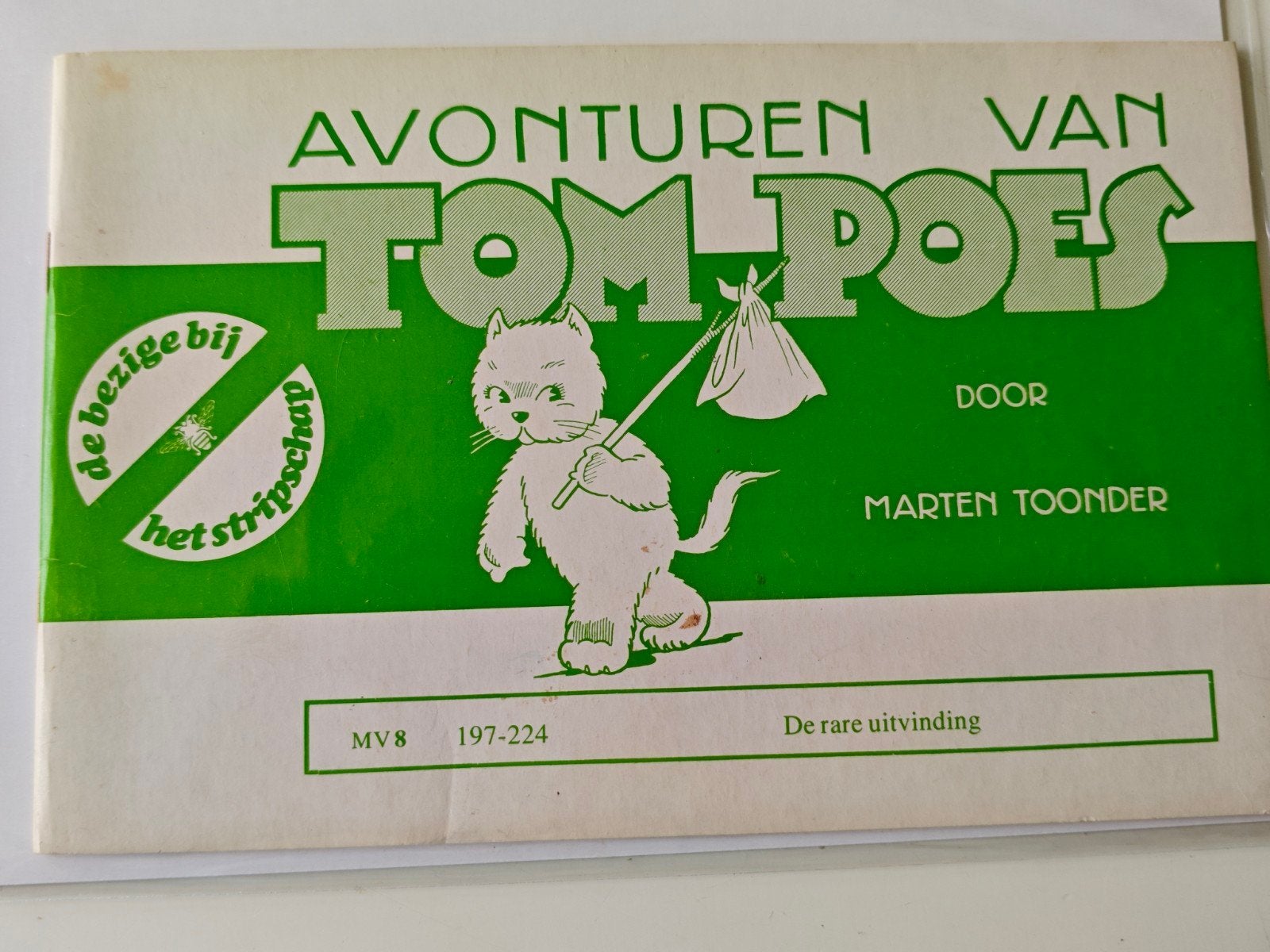 Avonturen van Tom Poes - De rare uitvinding (MV8), Ophalen of Verzenden