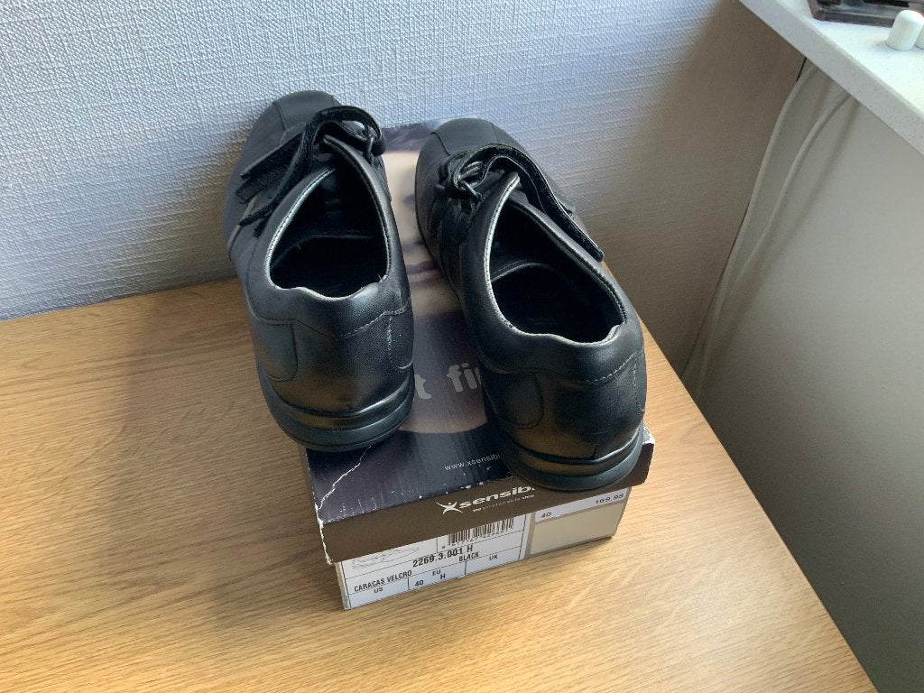 Dames schoen, Kleding | Dames, Xsensible, Zwart, Zo goed als nieuw, Wandelschoenen