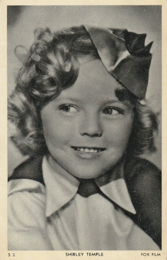 FILMSTER SHIRLEY TEMPLE UIT 1938 ZEER MOOIE OUDE KAART KO478, Ophalen of Verzenden, 1920 tot 1940, Gelopen, Sterren en Beroemdheden