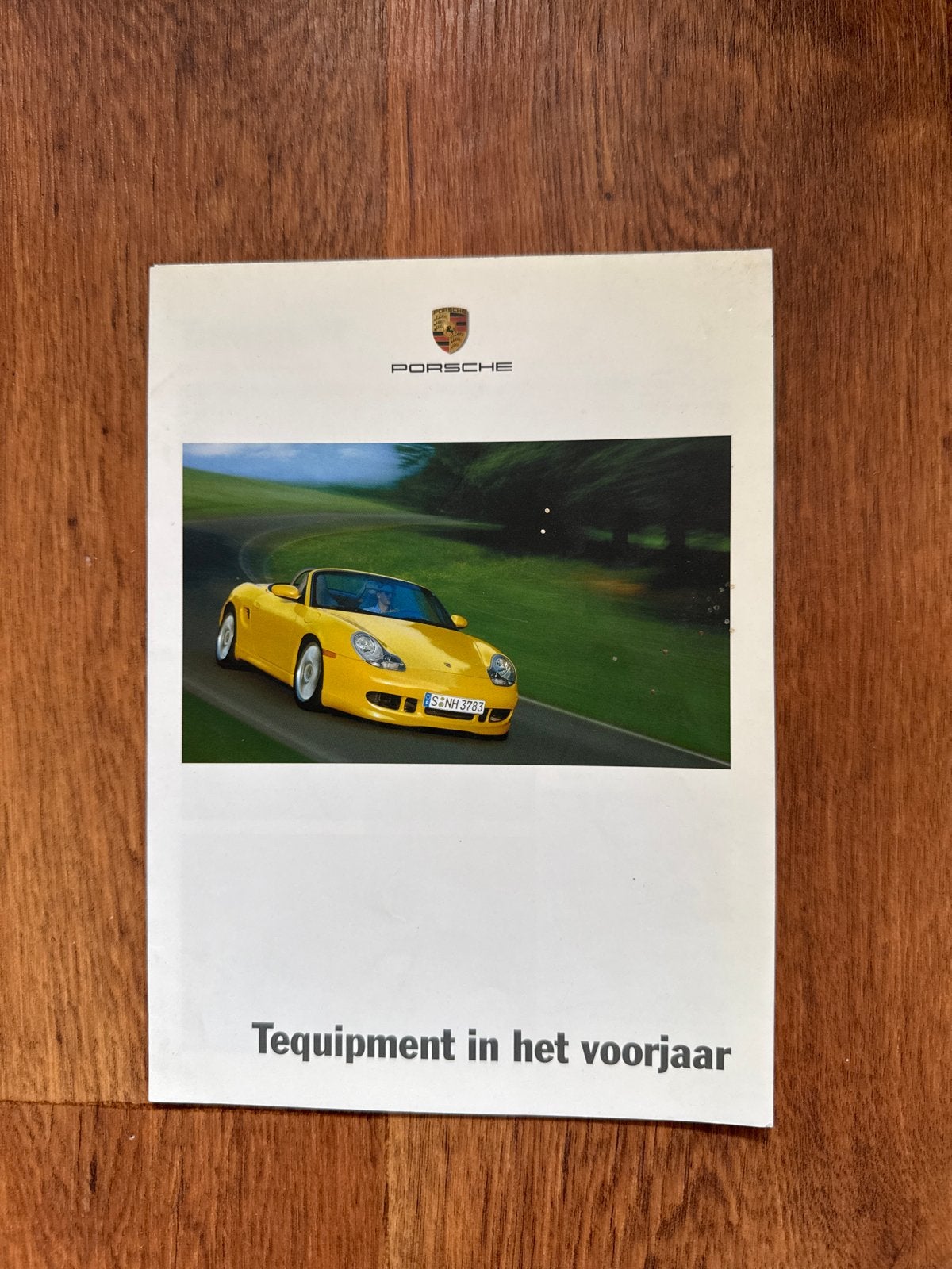 Porsche Tequipment in het voorjaar brochure, Boeken, Ophalen of Verzenden, Zo goed als nieuw, Porsche