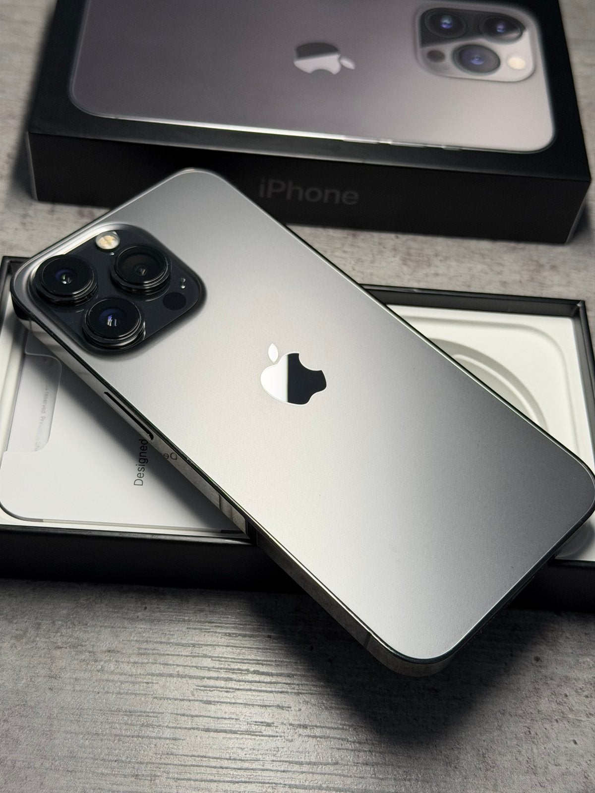  Apple iphone 13 Pro Graphite 256GB Zeer netjes Bat.100%, Telecommunicatie, Mobiele telefoons | Apple iPhone, 256 GB, Apple, Apple