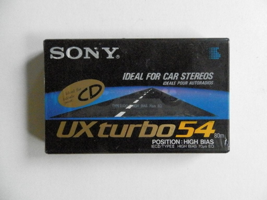 [nieuw] Sony UX Turbo 54  (1990) JDM, Overige genres, 1 bandje, Ophalen of Verzenden, Nieuw in verpakking