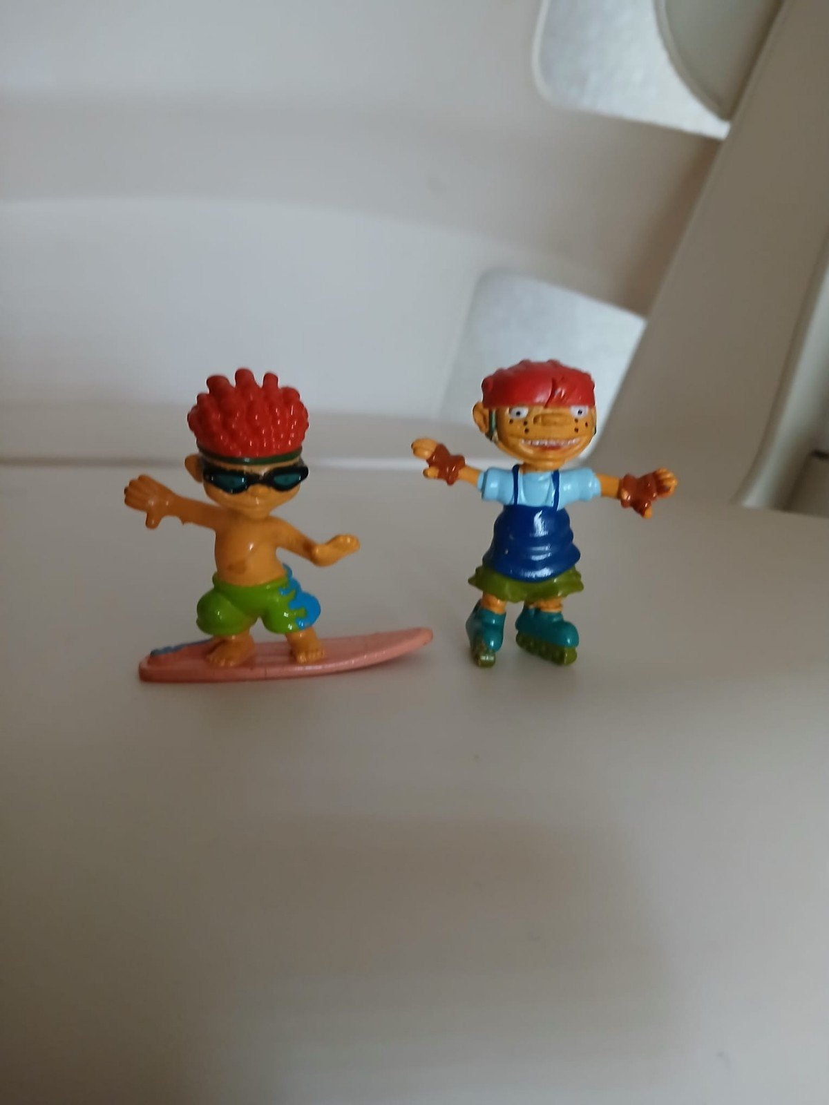 Vintage Rocket Power Figuurtjes Otto&Twister., Verzamelen, Ophalen of Verzenden, Zo goed als nieuw