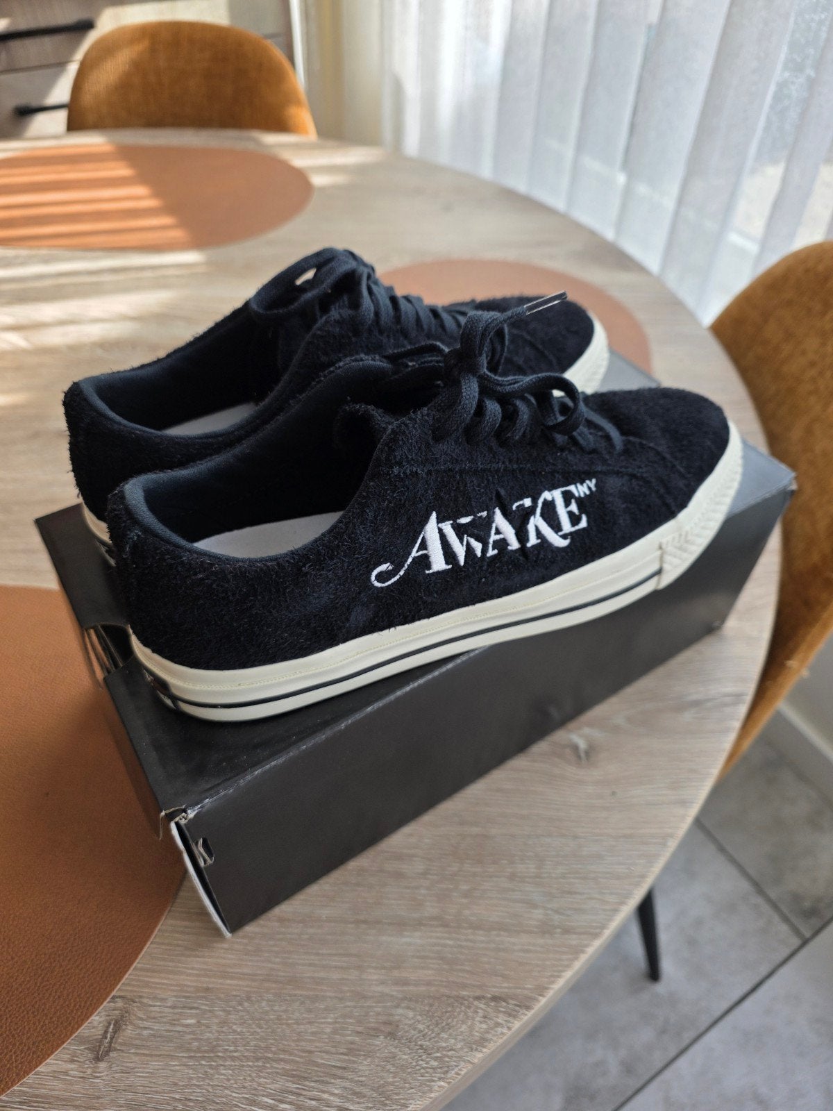 Converse One Star x Awake NY sneakers - Zwart, Zwart, Converse, Converse Inc., Ophalen of Verzenden