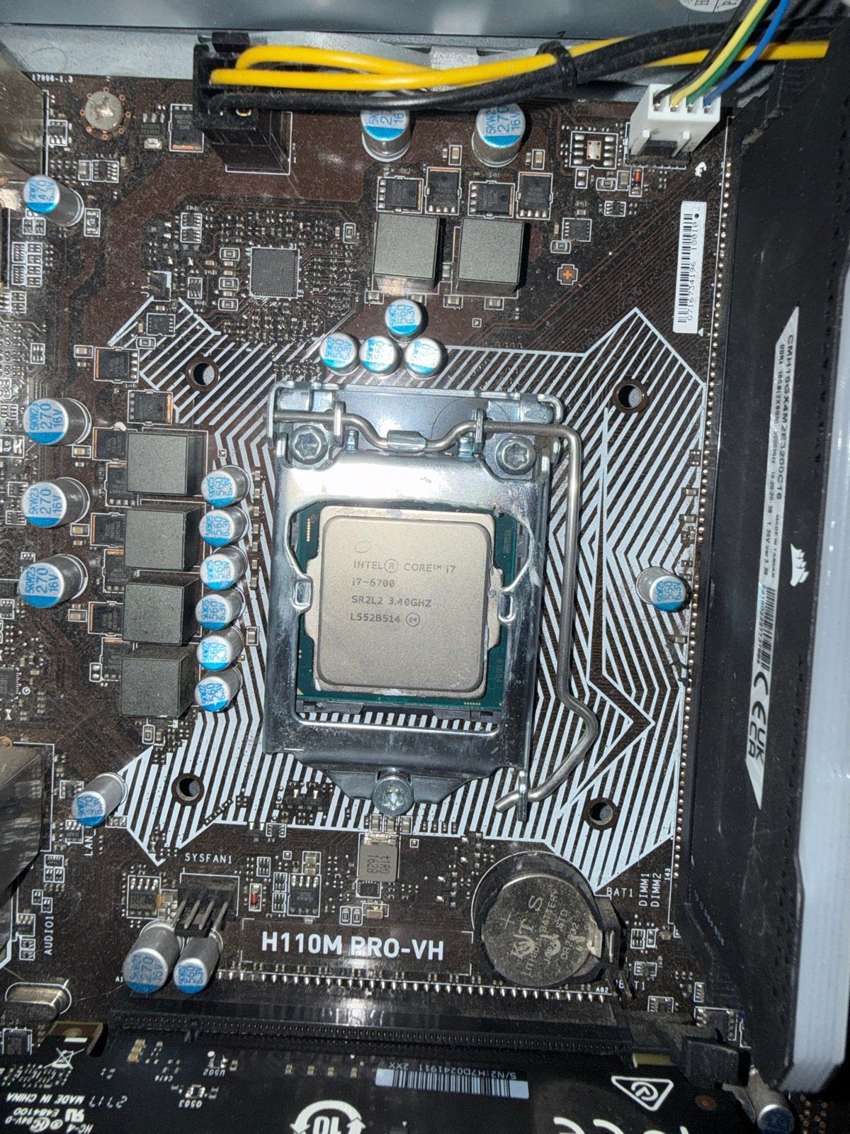 Gaming PC met Intel Core i7-6700 en GeForce GT 1030, Ophalen of Verzenden, Gebruikt, 4-core, 3 tot 4 Ghz