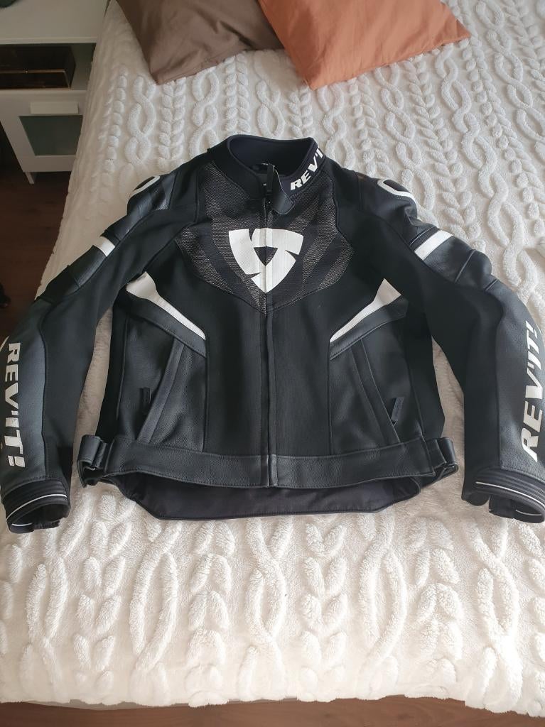 Revit Hyperspeed 2 pro leren race jas met broek !!!, Motoren, Ophalen, Rev'it!, Tweedehands, Heren