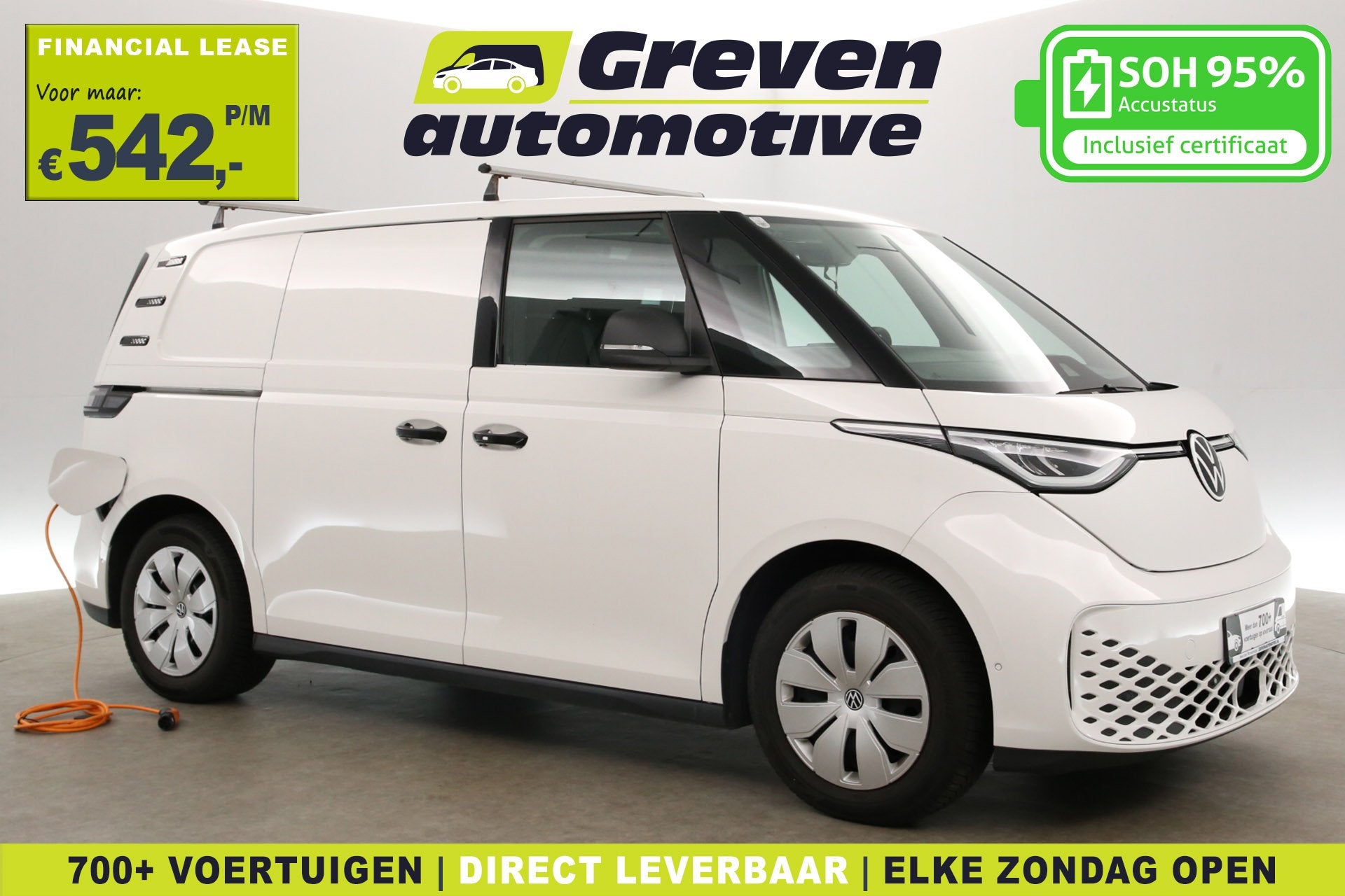 Volkswagen ID. Buzz Cargo 77 kWh 204PK L1H1 | Snelladen | SO, Auto's, Automaat, Gebruikt, 422 km, Volkswagen