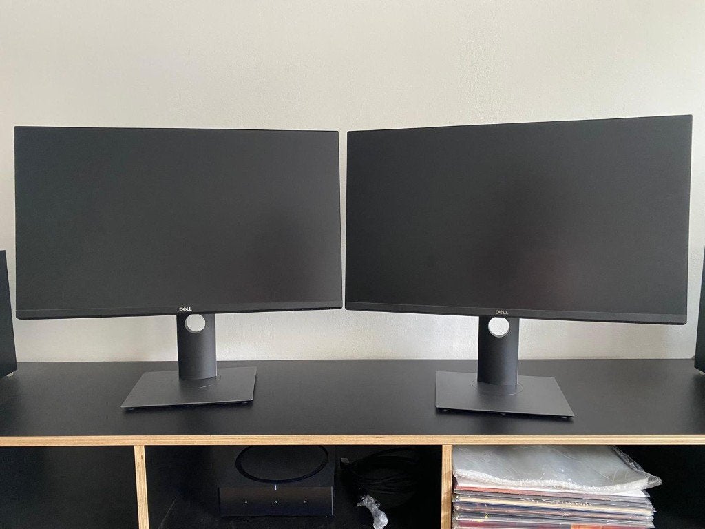 2 Dell P2719H 27" Full HD Professional Monitors, Ophalen, Full HD, Zo goed als nieuw, Dell