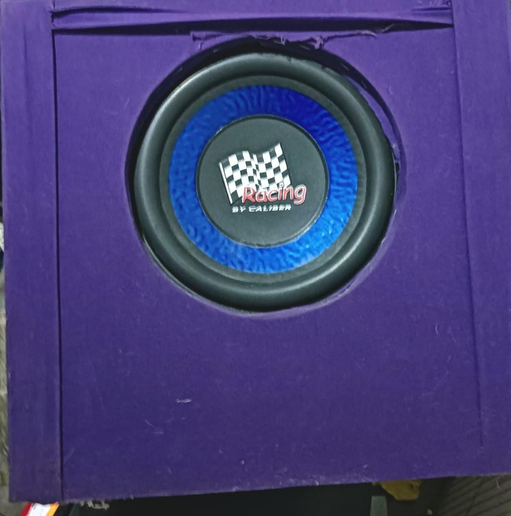 Caliber Subwoofer met versterker BC 110LB, Ophalen of Verzenden, Gebruikt
