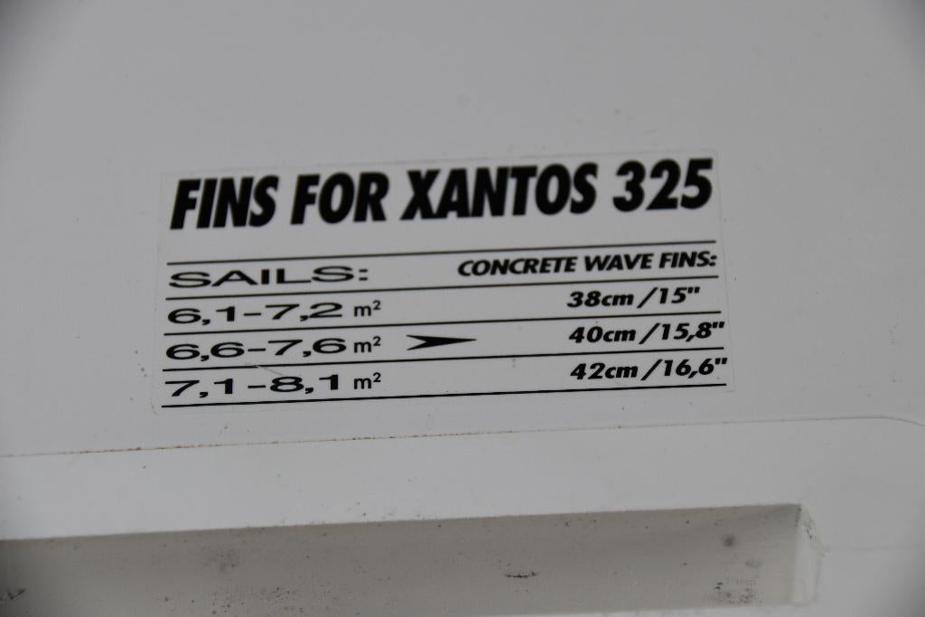 F2 Xantos, surfplank, Ophalen, Gebruikt, Met draagtas, Plank