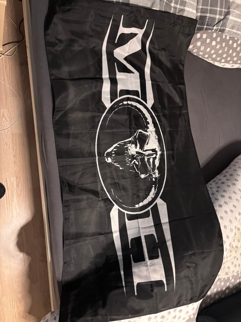 Masters of hardcore vlag moh, Geen board, Ophalen of Verzenden, Zo goed als nieuw, 10 m²