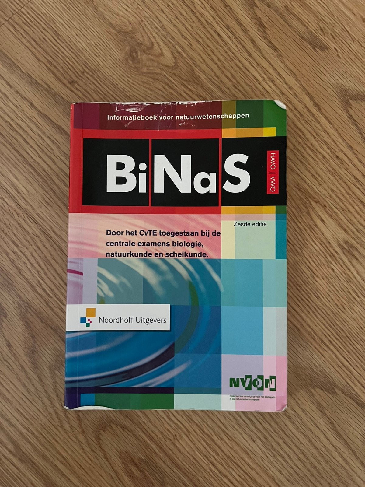 BiNaS 6e editie HAVO/VWO - Onbeschreven, Ophalen, Gelezen, VWO, Overige vakken