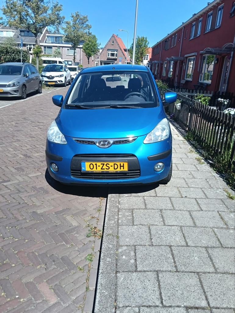 Hyundai i10 1.1 I 5DR 2008 Blauw NIEUWE APK en weinig KM, Voorwielaandrijving, 31 €/maand, 4 cilinders, Origineel Nederlands