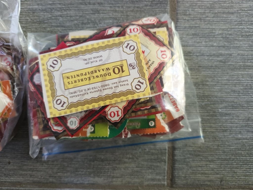 3500 Douwe Egberts punten, Ophalen of Verzenden, Koffie of Thee, Zegels, Bonnen of Punten
