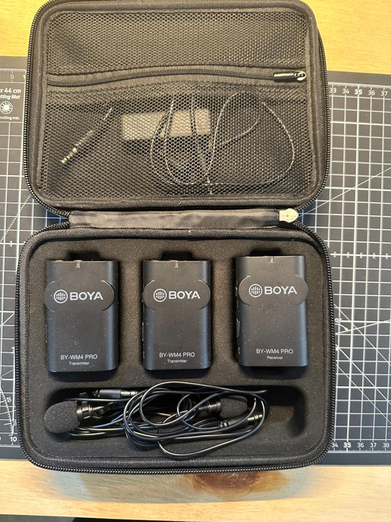 Lavalier Boya, Ophalen of Verzenden, Gebruikt, Overige typen, Draadloos