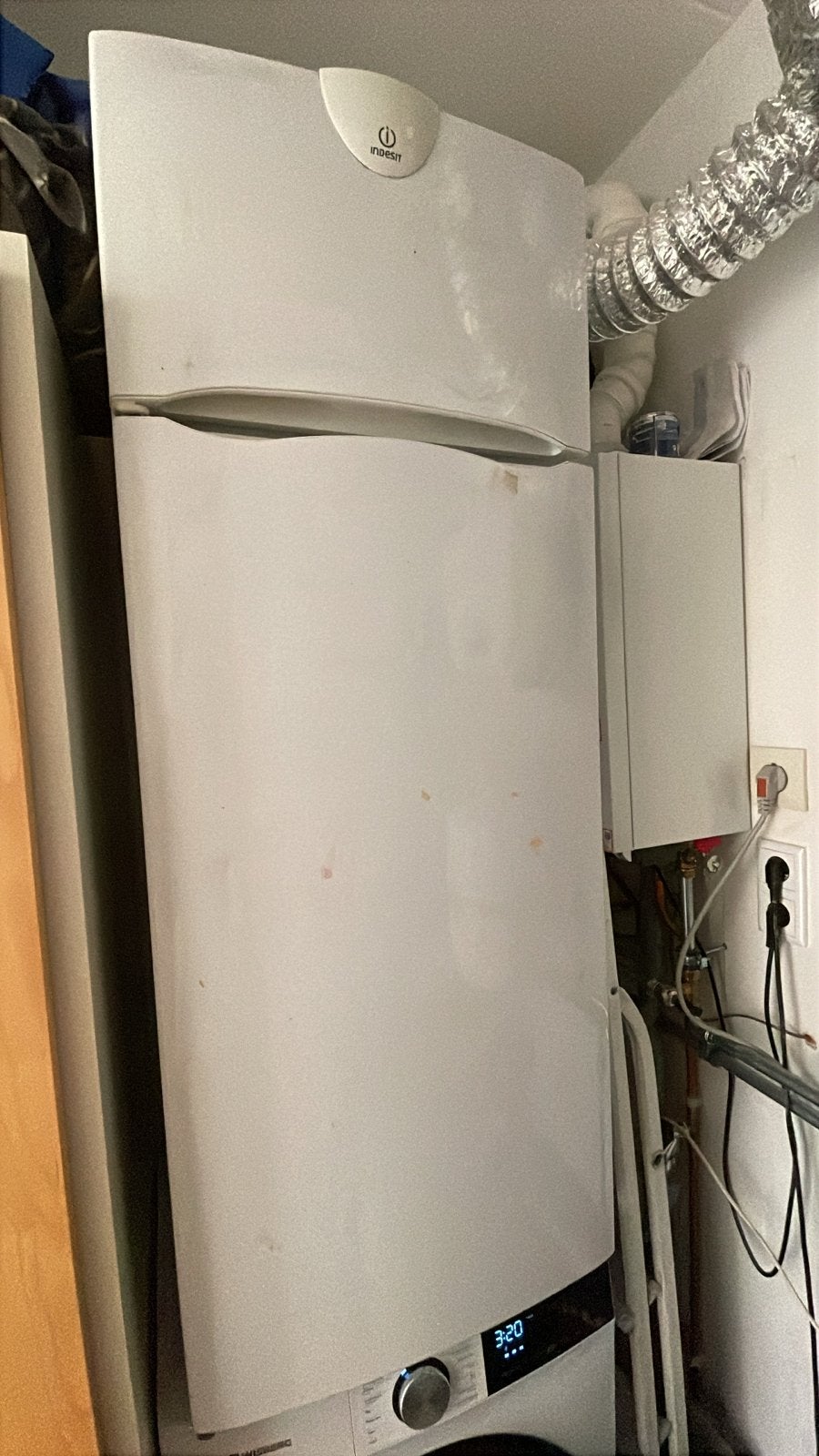 Indesit Koelkast met Vriesvak - Goed Werkend, Witgoed en Apparatuur, 150 tot 200 liter, Gebruikt, 120 tot 140 cm, 60 cm of meer