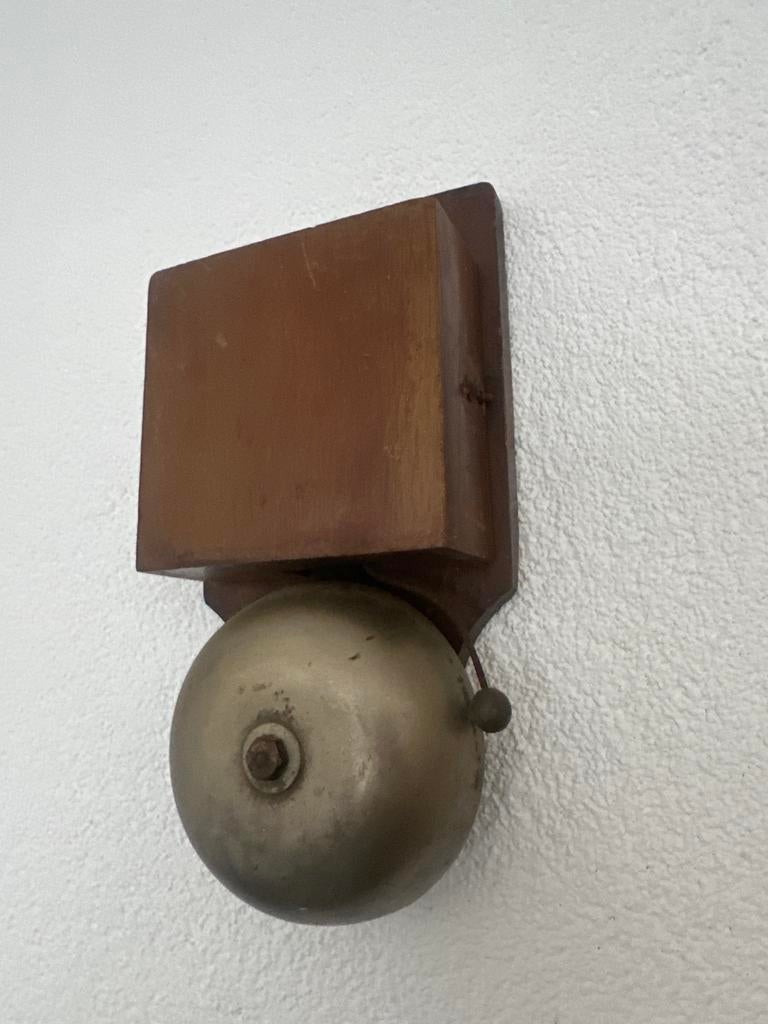 Antieke deurbel - Werkend en authentiek, Ophalen of Verzenden, Gebruikt, Bedraad