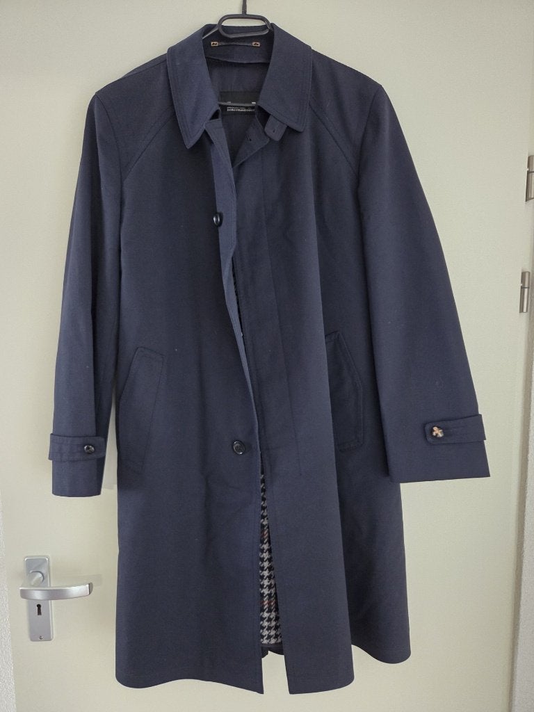 Lord International mt 50 raincoat rain coat, Ophalen of Verzenden, Gedragen, Maat 48/50 (M), Blauw