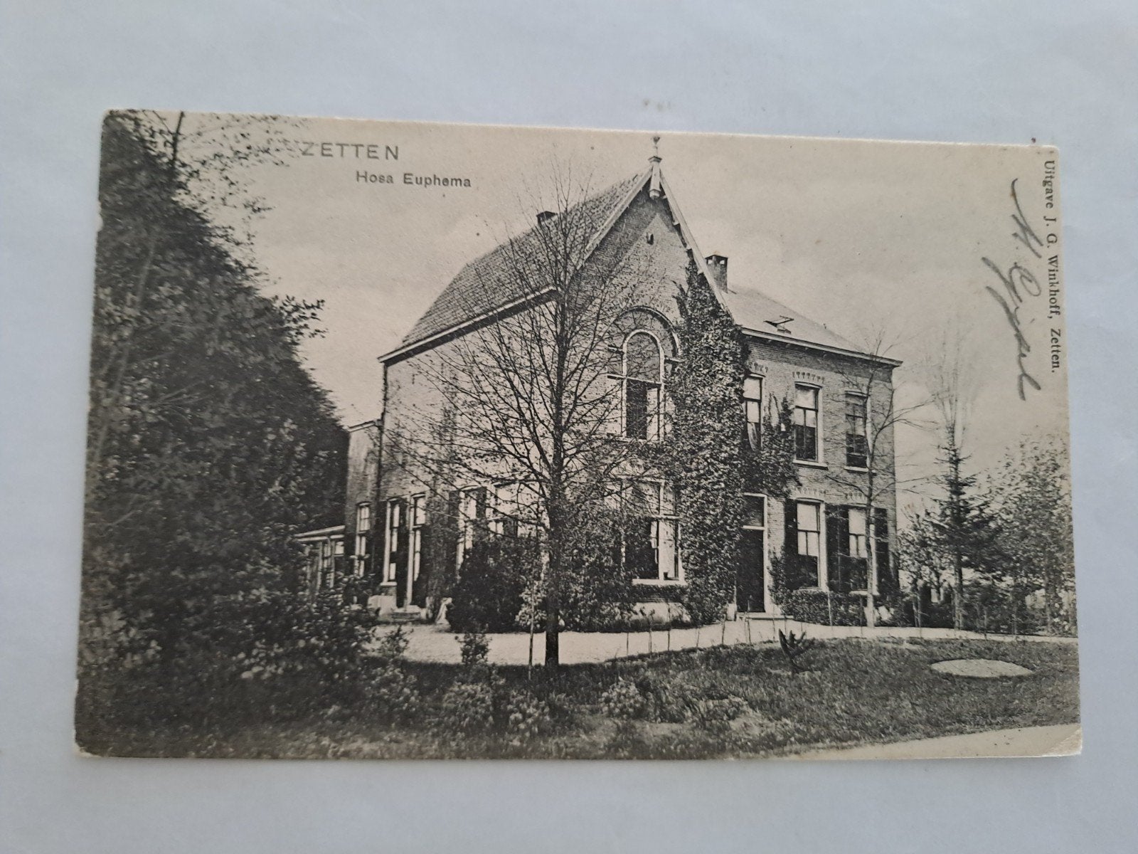 Zetten,  hosa Euphema, Verzamelen, Ansichtkaarten | Nederland, Ophalen of Verzenden, Gelderland