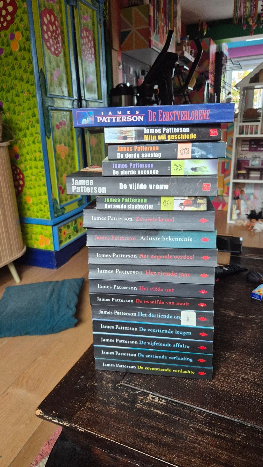 James Patterson Boeken - 17 Thrillers womans murder club, Boeken, Ophalen of Verzenden, Gelezen, James Patterson, Amerika