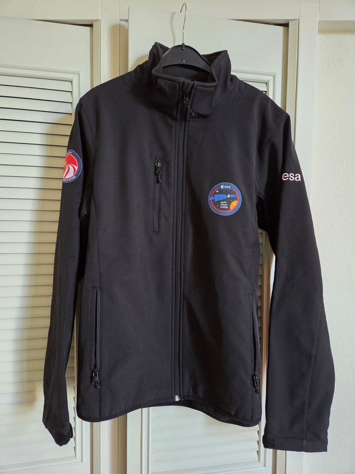 Unieke Tussenjas met Capuchon ESA Mars Sample Return, Maat 48/50 (M), Clique, Zwart, Nieuw