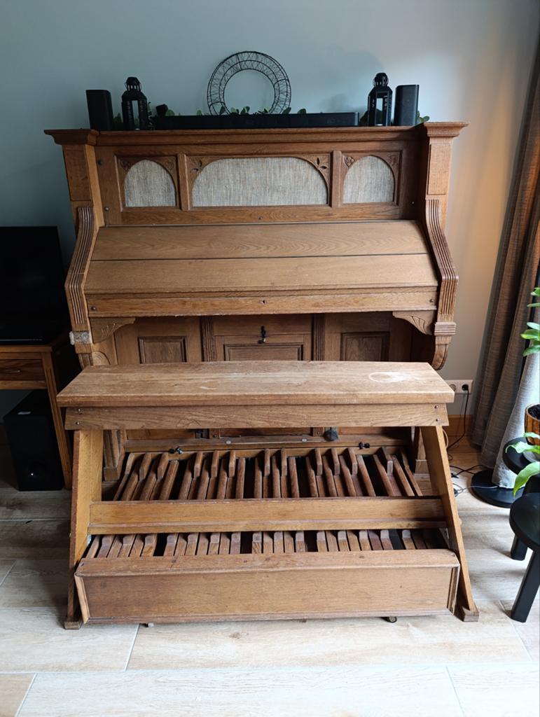 Harmonium gratis!, Muziek en Instrumenten, Orgels, Ophalen, Gebruikt, 2 klavieren, Harmonium