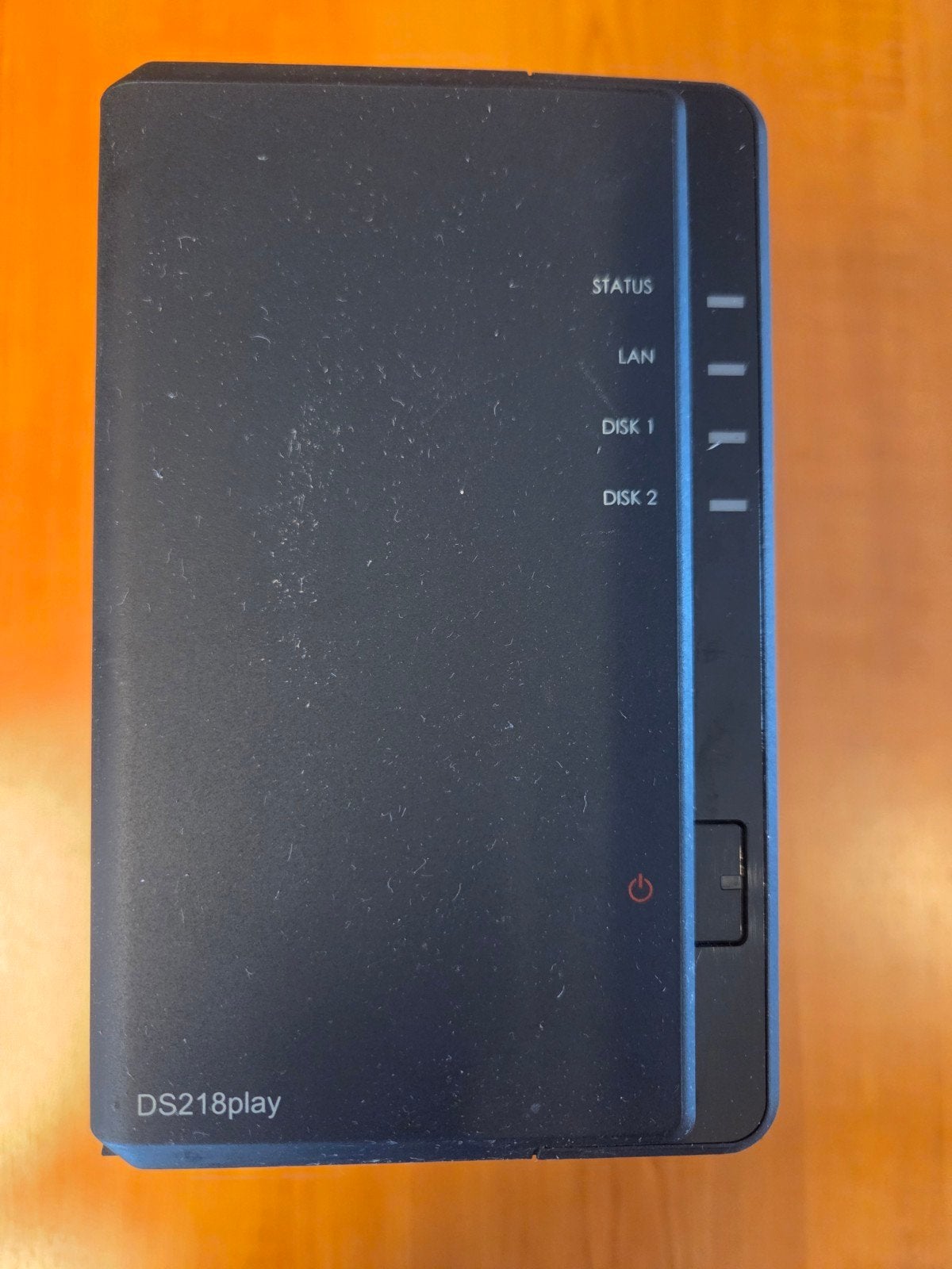 Synology DS218play NAS zonder schijven, Ophalen of Verzenden, Zo goed als nieuw