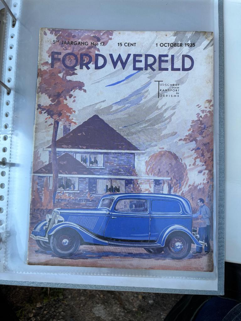 Fordwereld 1935 nr 17, Ophalen of Verzenden, Gelezen, Ford